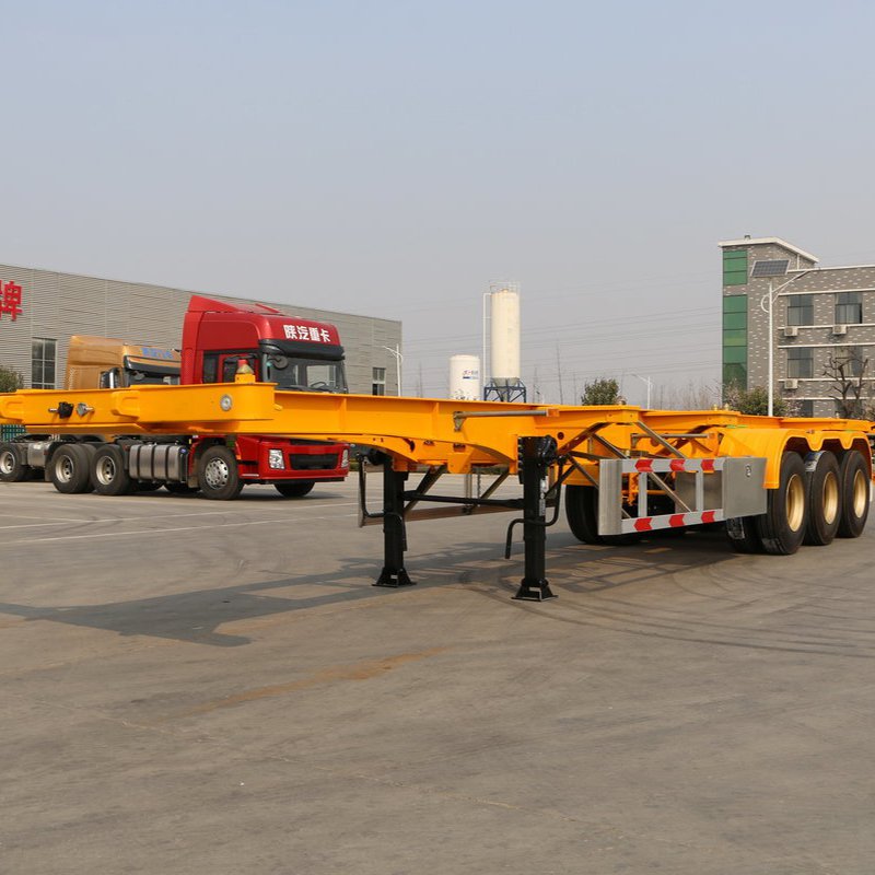 20FT/40FT Container Chassis Skeleton Trailer